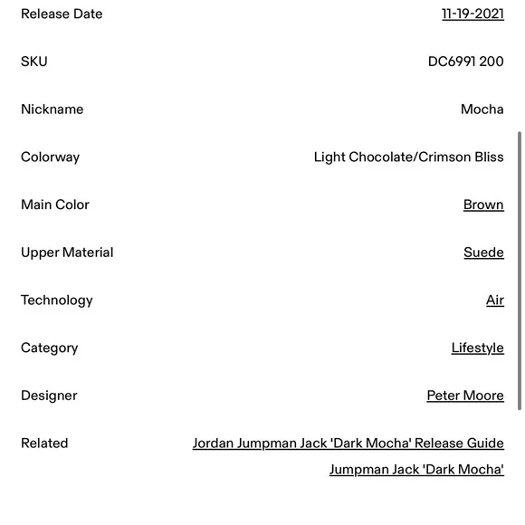 Air Jordan 1 Low ‘Mocha’ - Picture 3 of 11